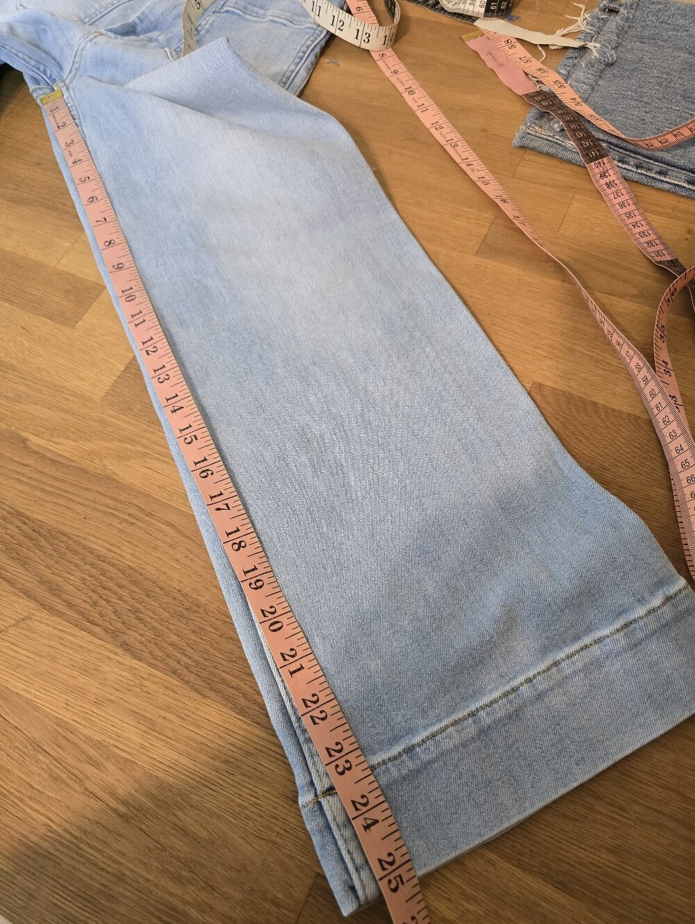 Maeve The Denim Colette Cropped Wide-Leg Jeans 24 Anthropologie - Picture 12 of 13